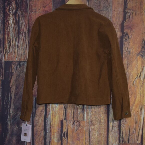 New! Anthropologie Women's XS Avec Les Filles Women's Corduroy Oversized Shacket - Picture 2 of 6